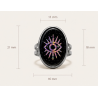 Bague Talisman - Oeil protecteur