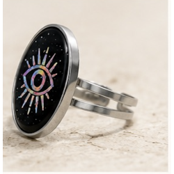 Bague Talisman - Oeil protecteur